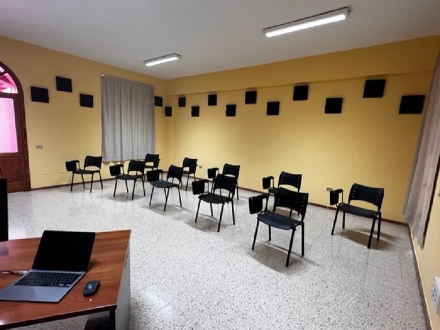 Aula reformada