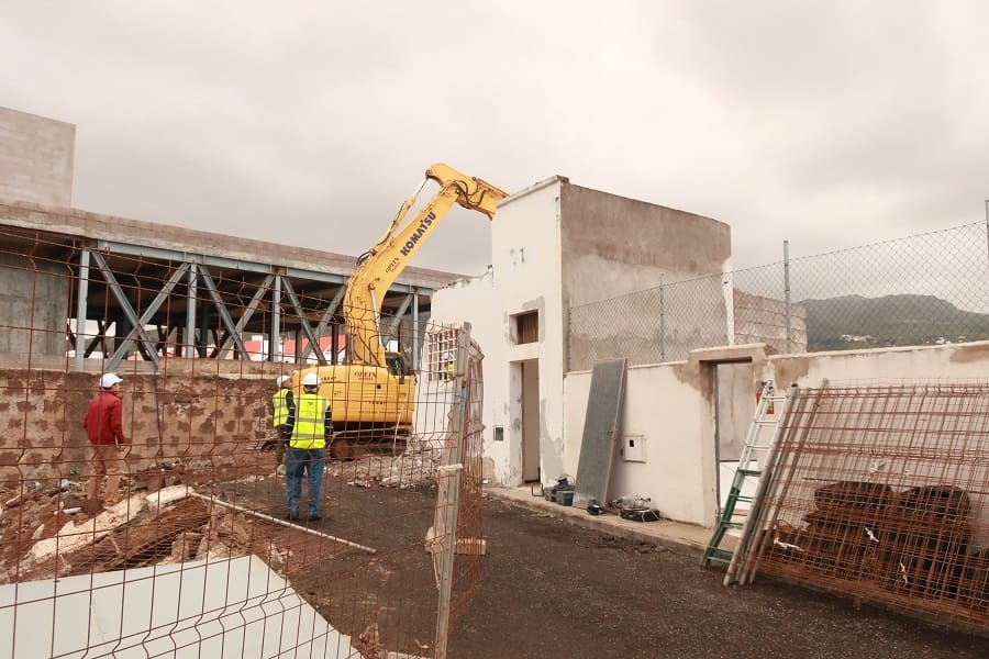 Demolición de la vivienda