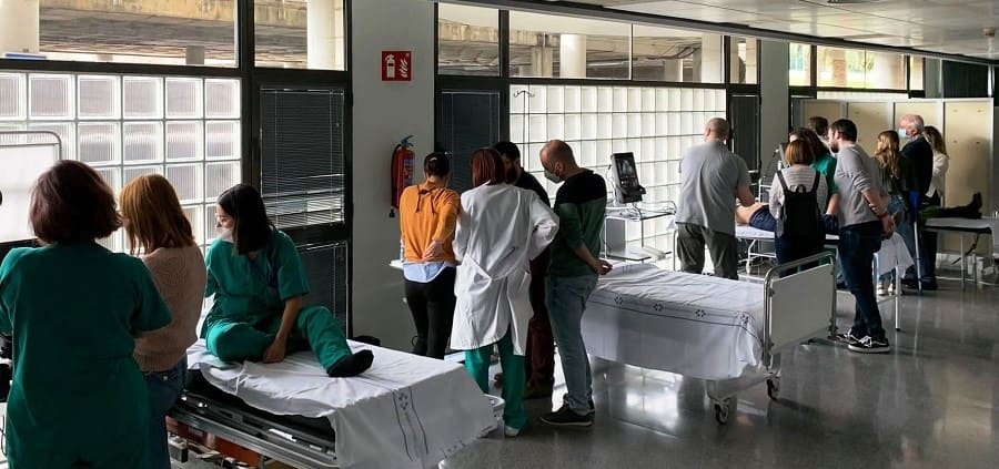 Un momento del curso