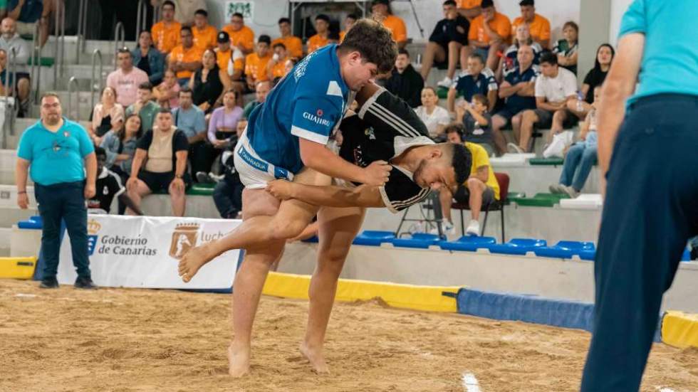 Imagen de archivo del Torneo Santiago Ojeda. Luchada Castro Morales - Tegueste