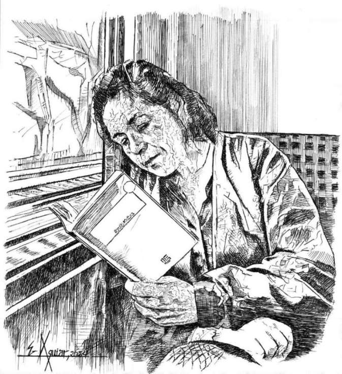 Seducción. Ilustración de Eugenio Aguiar