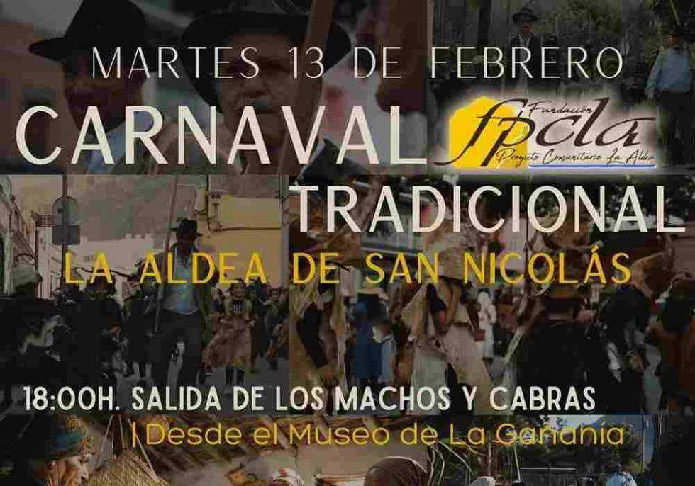 Carnaval tradicional en La Aldea