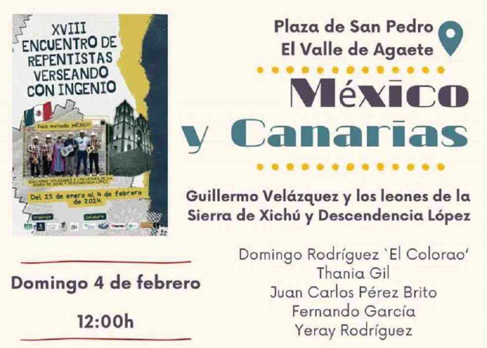 Cartel del acto