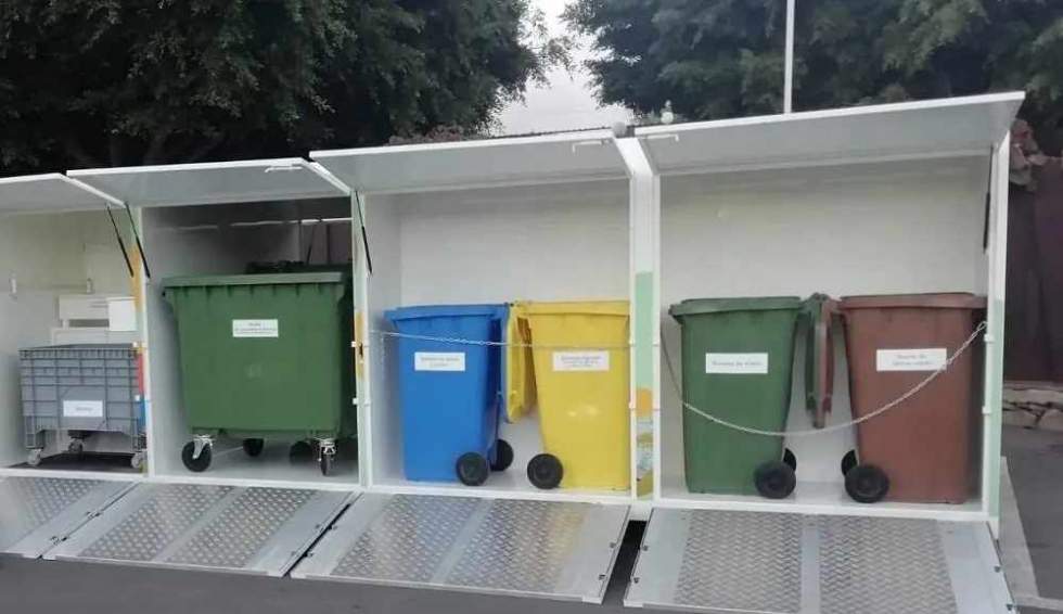 Punto limpio móvil de Huertas del Rey