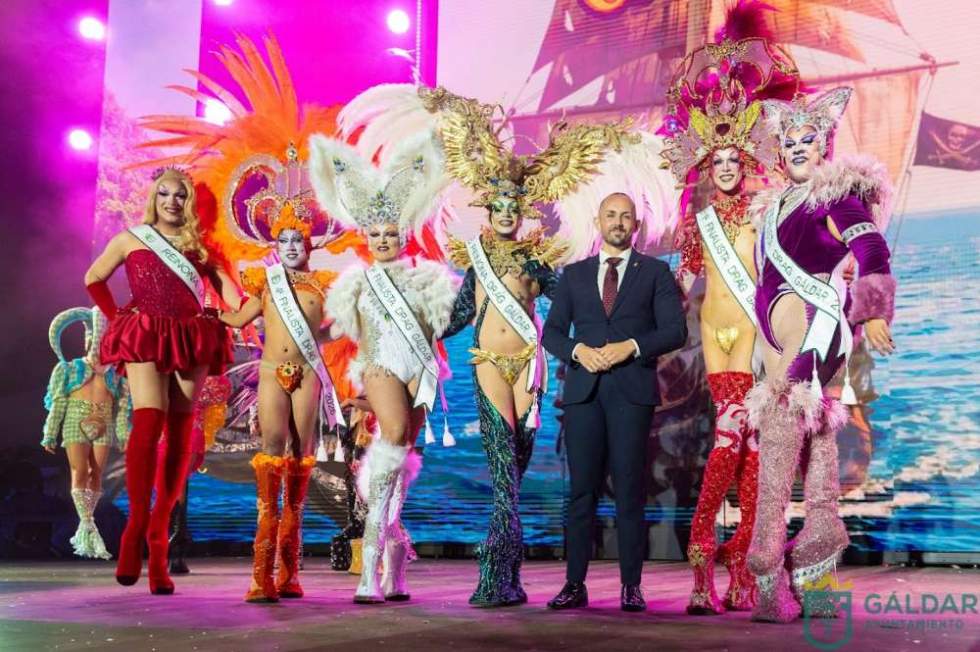 Drag Sh&iacute;ky se convierte en Drag Queen del Carnaval de G&aacute;ldar 2026 (fotos y v&iacute;deo)