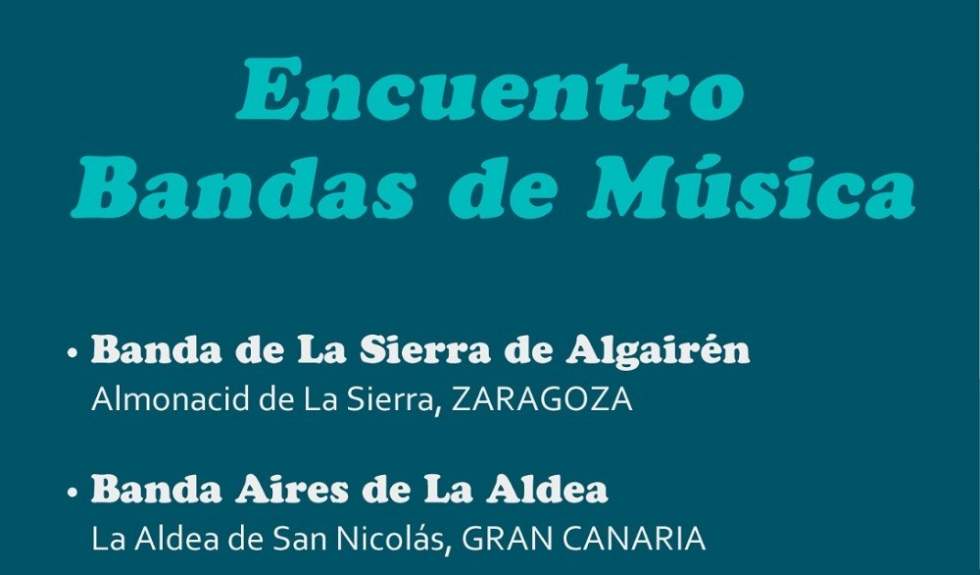 Encuentro de Bandas de Música en La Aldea