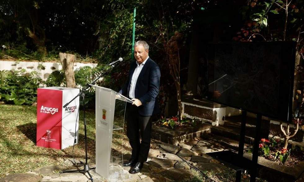 Sebastián Franquis en la presentación del proyecto