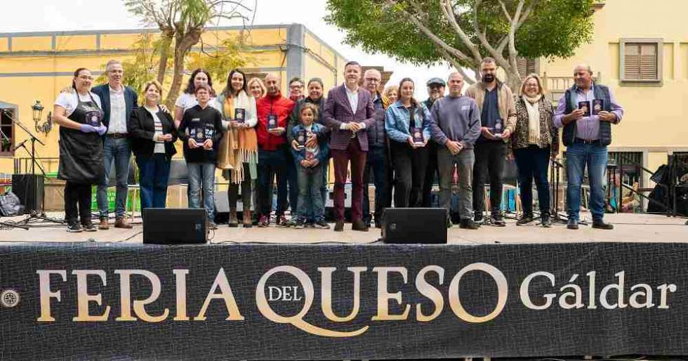 Entrega de premios de la Fiesta del Queso