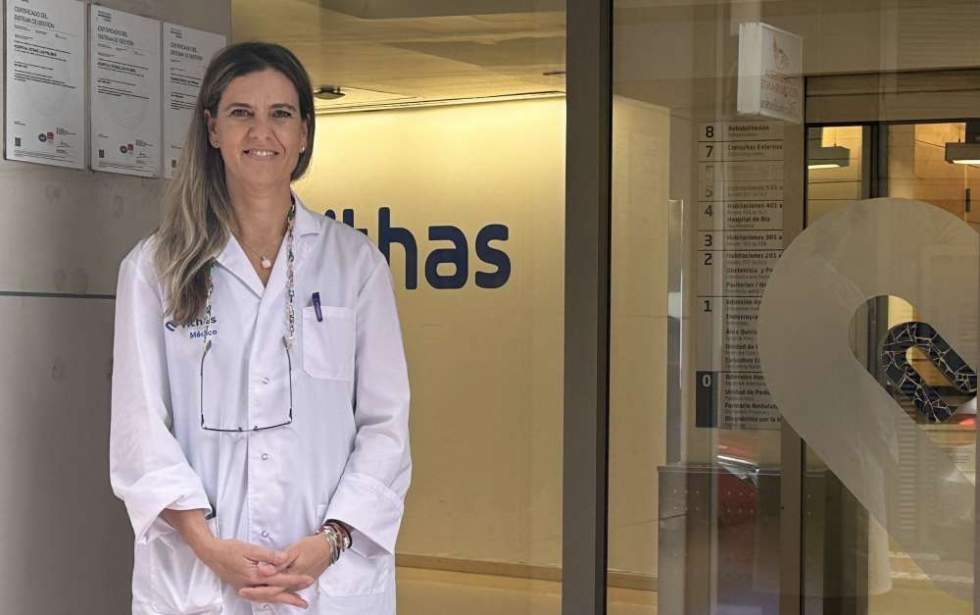 Dra Virginia Benito, especialista en ginecología oncológica y patología mamaria del Hospital universitario Vithas Las Palmas