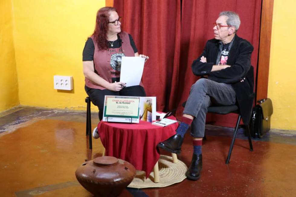 Pepa Molina junto a Noel Olivares