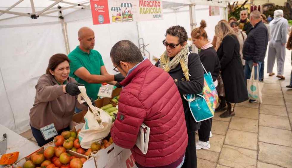 Mercado agr&iacute;cola de G&aacute;ldar