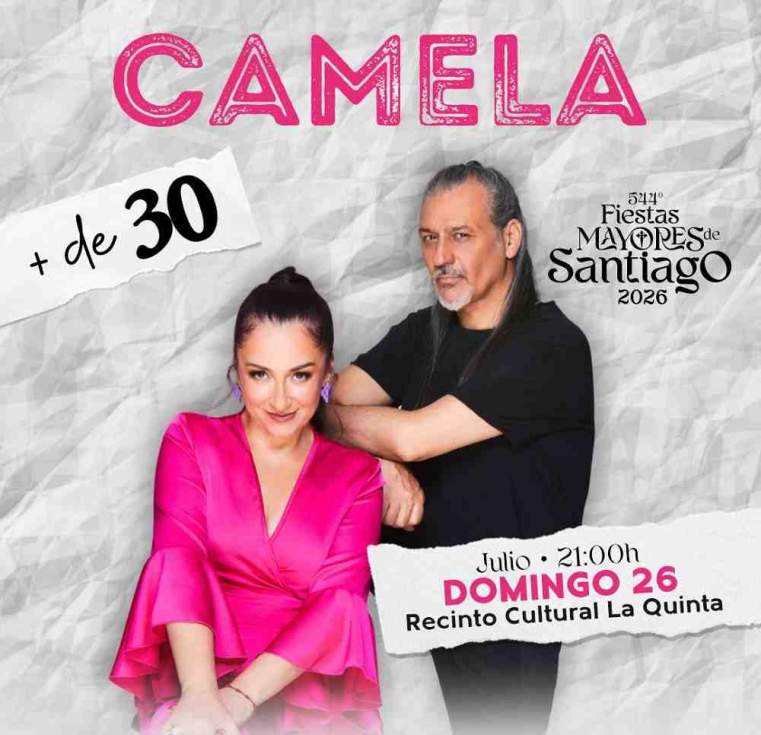 Camela, primeros artistas confirmados para las 544º Fiestas Mayores de Santiago 2026 de Gáldar