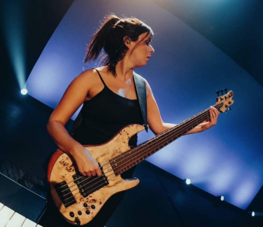 La contrabajista Marta Bautista