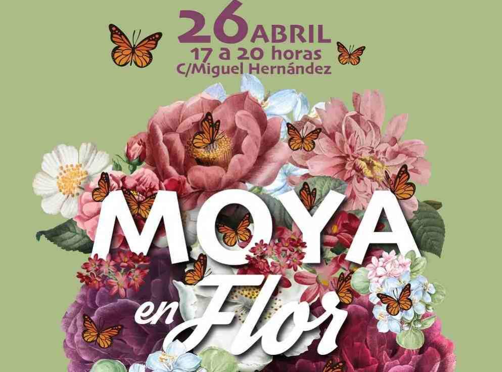 ‘Moya en Flor’ se celebra con la suelta de un centenar de mariposas monarcas