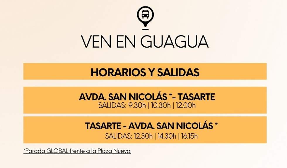 Horarios de la guagua