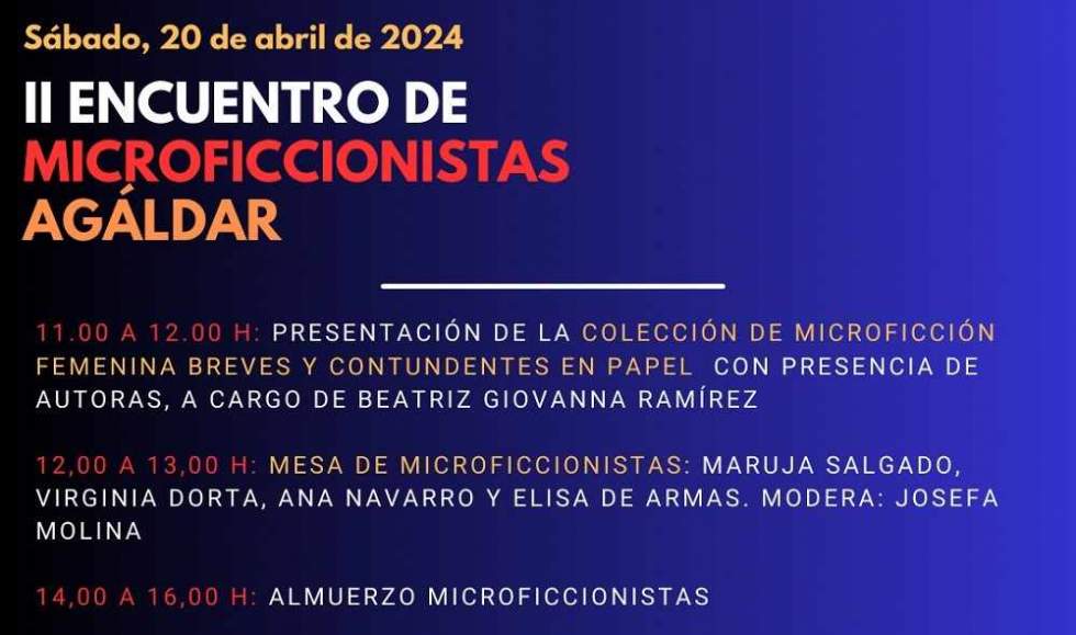 Gáldar acoge el segundo Encuentro de Microficcionistas Agáldar