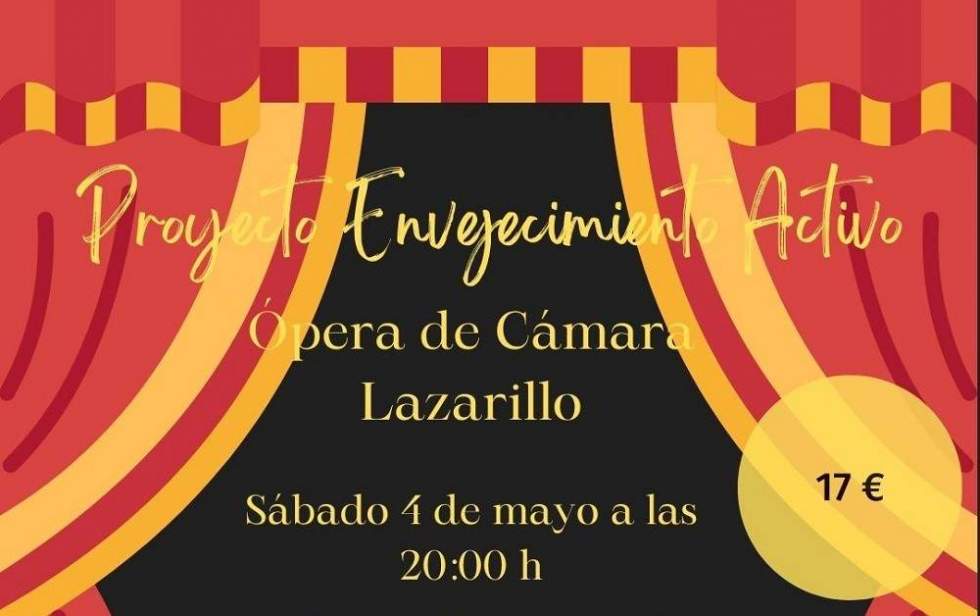 Cartel de la visita a la obra Lazarillo