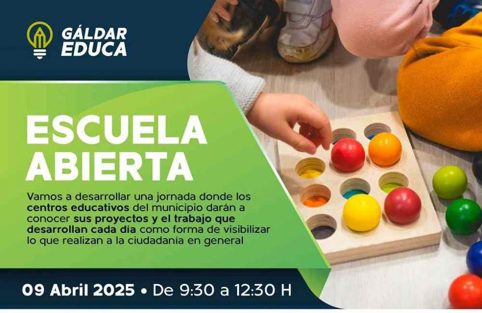 Cartel de Escuela Abierta