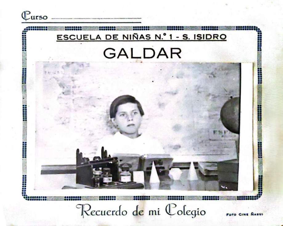 Francisca Oliva Tacoronte, c. 1954.