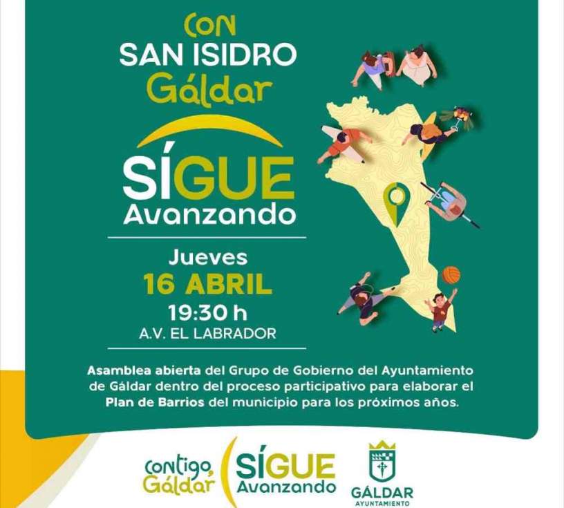 Cartel de la asamblea