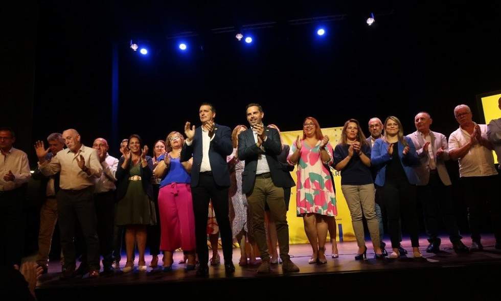 Presentación de la candidatura de Unidos por Gran Canaria al Ayuntamiento de Gáldar
