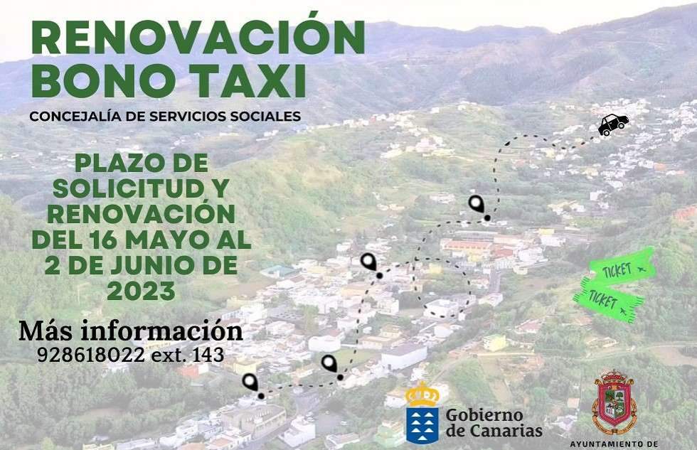 Bono Taxis en Valleseco