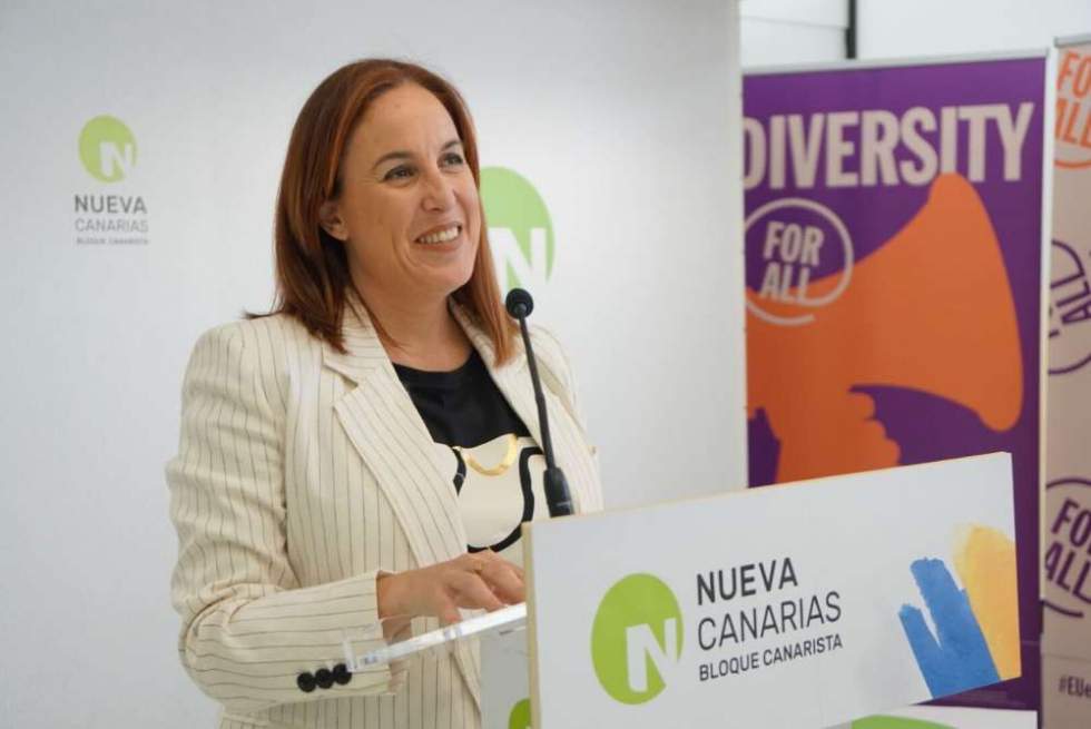 NC-BC presenta a Lorena López a las elecciones europeas en la coalición con Sumar Canarias