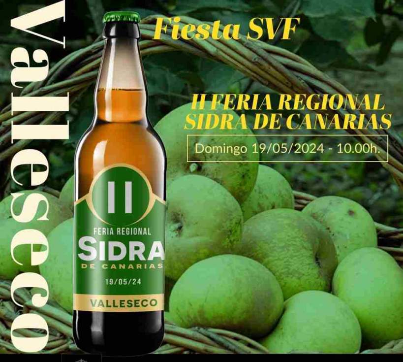 Cartel de la feria de la sidra