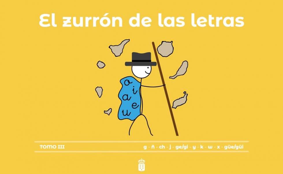 FOTO. Portada de uno de los volúmenes de El zurrón de las letras