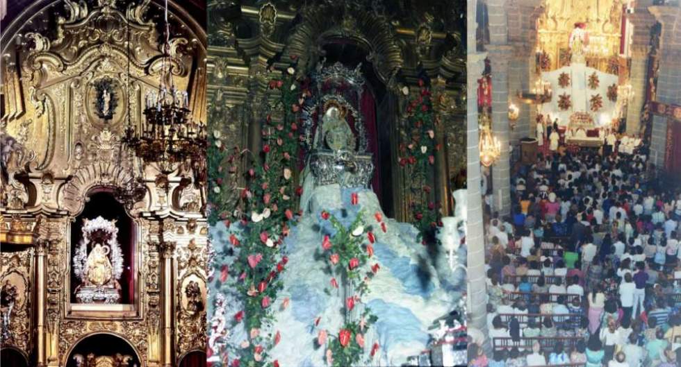 Historia del acto de la Bajada de la Virgen del Pino desde el camarín, por José Luis Yánez