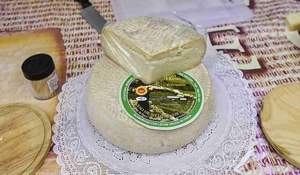Queso de la quesería El Cortijo de Caideros