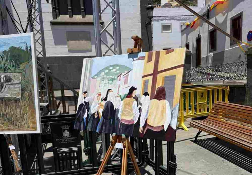 Certamen de pintura r&aacute;pida Arucas