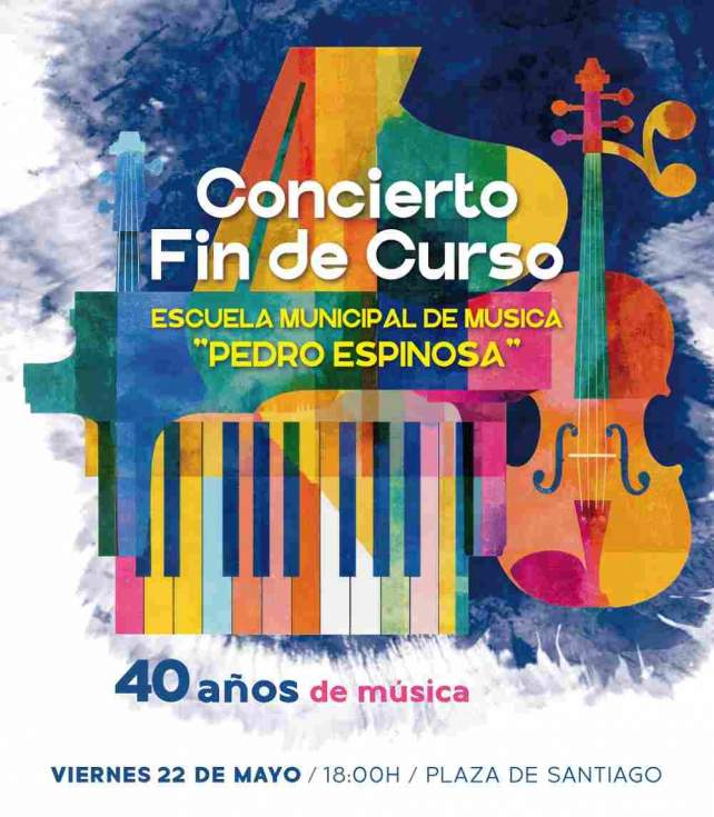 Cartel del concierto