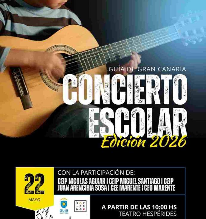 Cartel del concierto