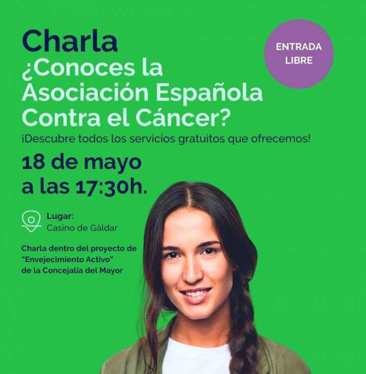 Cartel de la charla