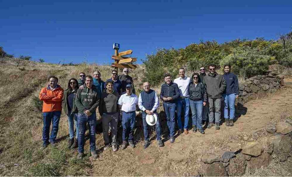 Apertura de los senderos