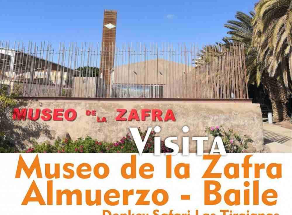 Cartel de la visita