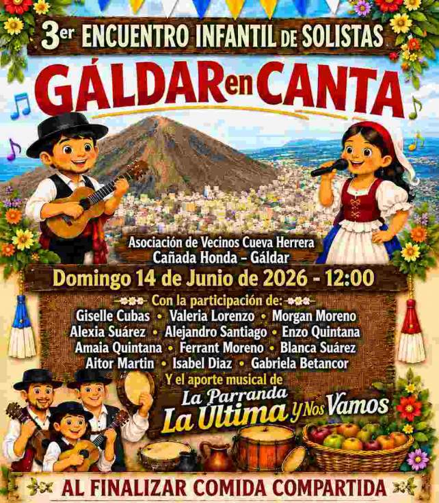 El talento infantil vuelve a brillar en el III Encuentro Infantil de Solistas GÁLDARenCANTA