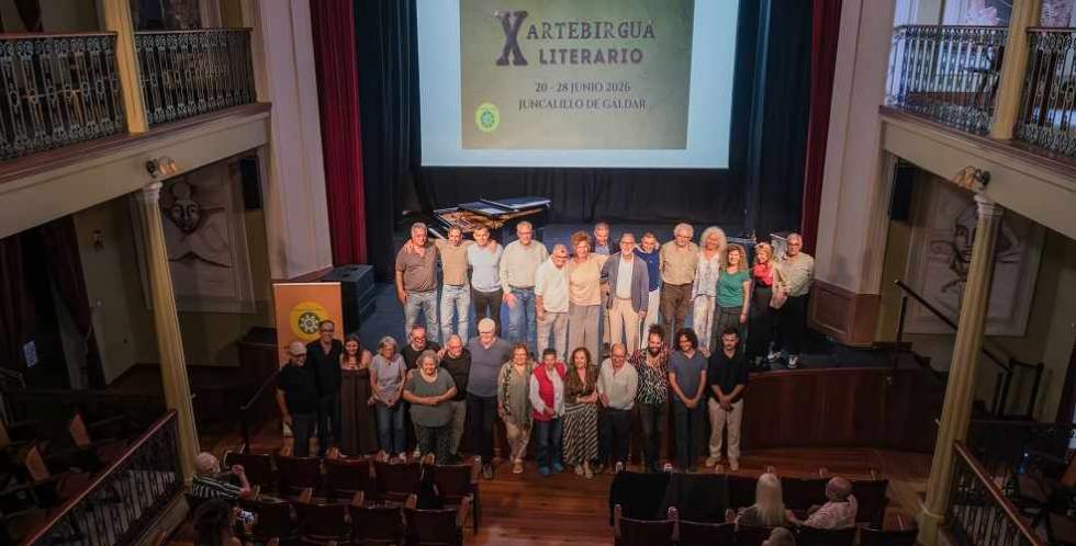 Gáldar inaugura el X Festival Artebirgua Literario con el escritor Javier Lostalé como protagonista