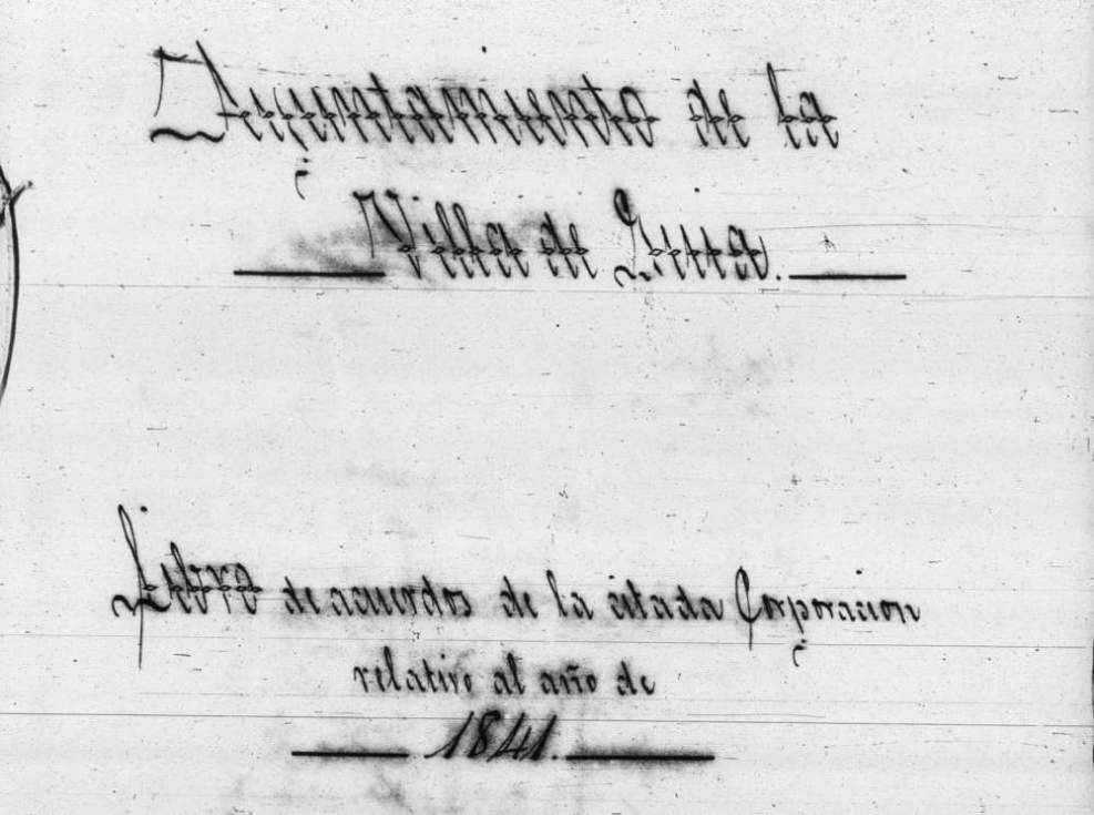 La controversia en la denominación del municipio, lo que los documentos indican
