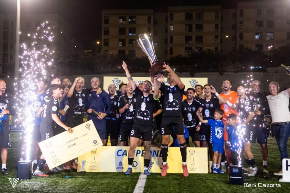 Una semana de ensueño: el Tamaraceite sella el doblete con la Copa Ruiz Caballero (fotos)