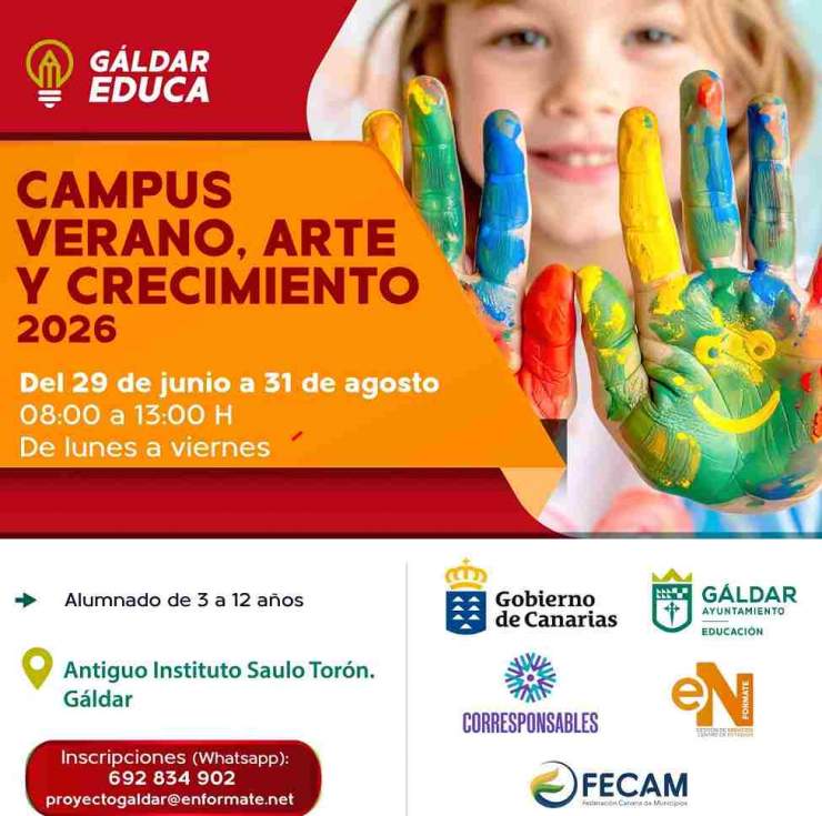 Abiertas las inscripciones para el campus 'Verano, arte y crecimiento'