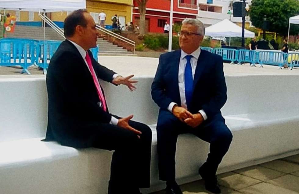 Concejales de AhoraGUIA José Manuel Santana y Juan Jiménez