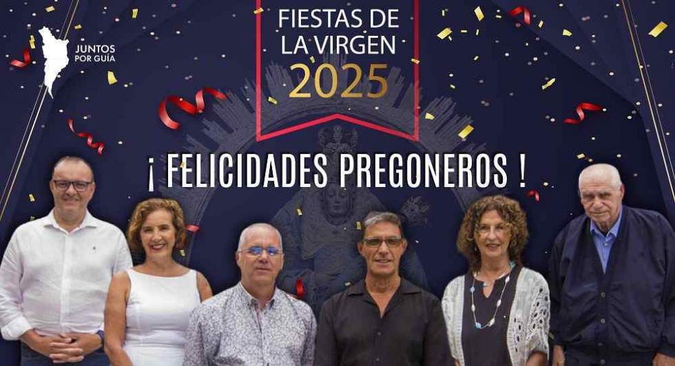 Pregoneros de las fiestas de Guía