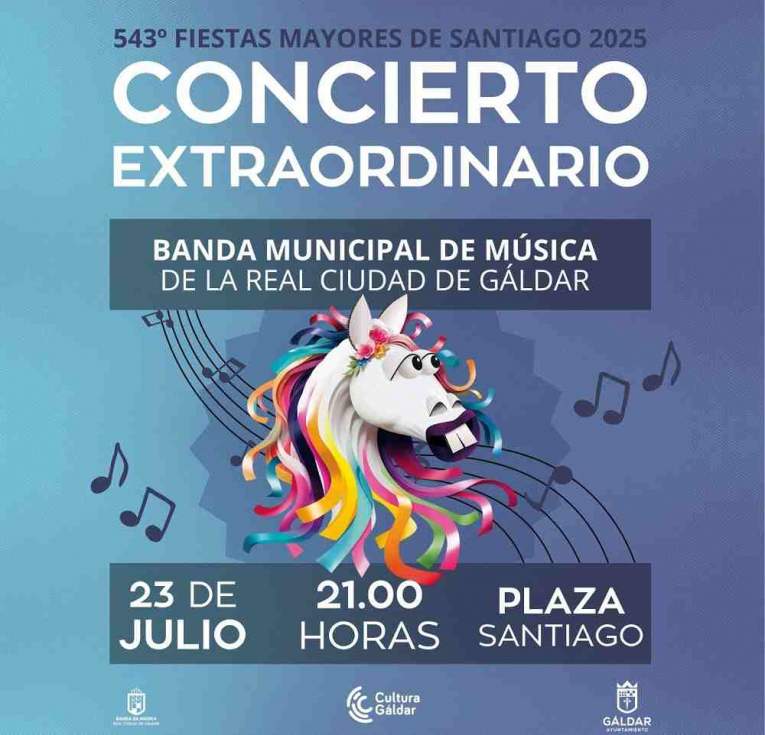 Cartel del concierto