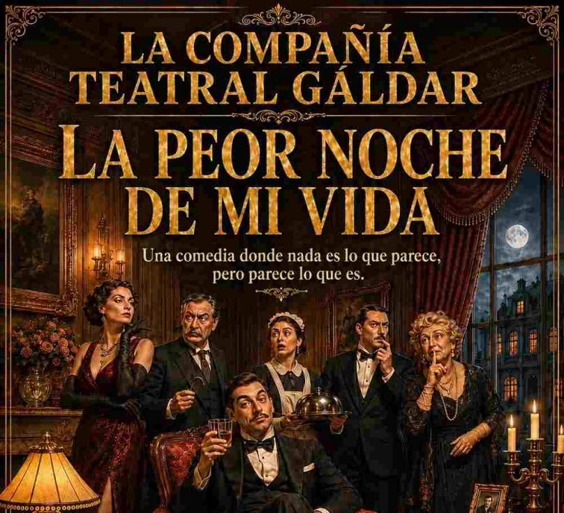 Cartel Compa&ntilde;&iacute;a Teatral G&aacute;ldar