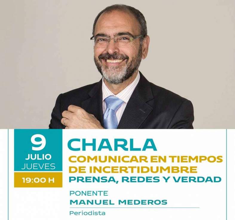 Cartel de la charla