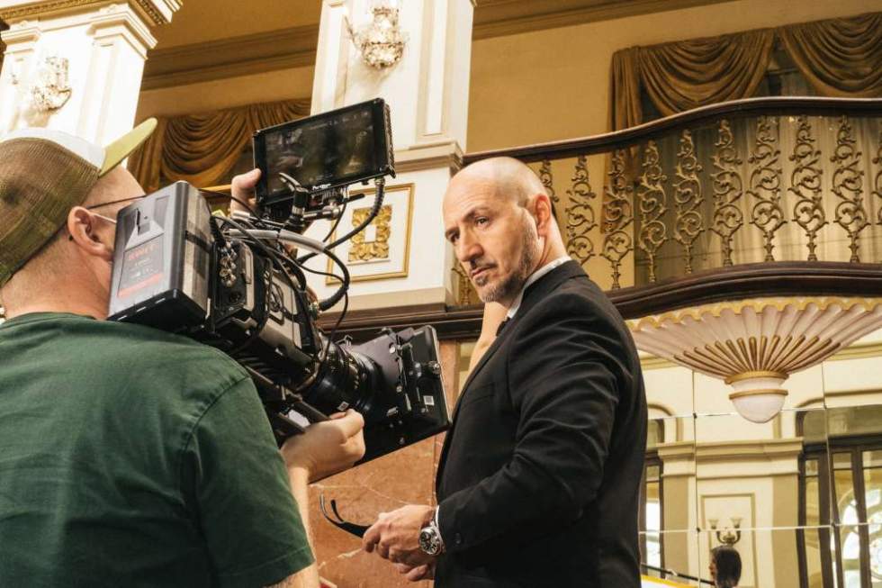 Momento del rodaje del spot “La Pasta nuestra” de La Isleña con la productora Magnetic Films.