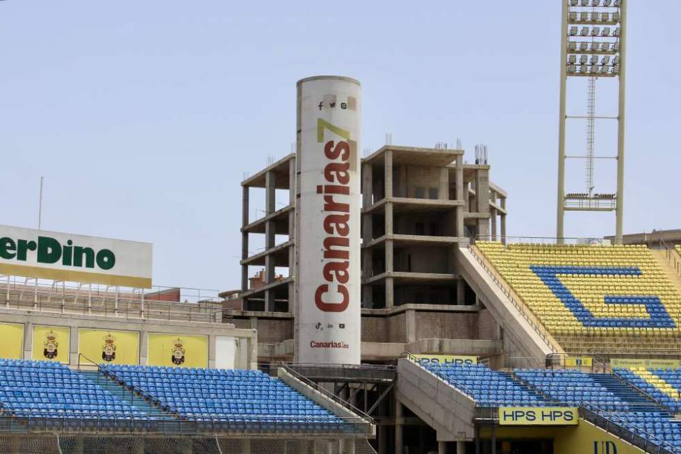 Torre este del Estadio de Gran Canaria