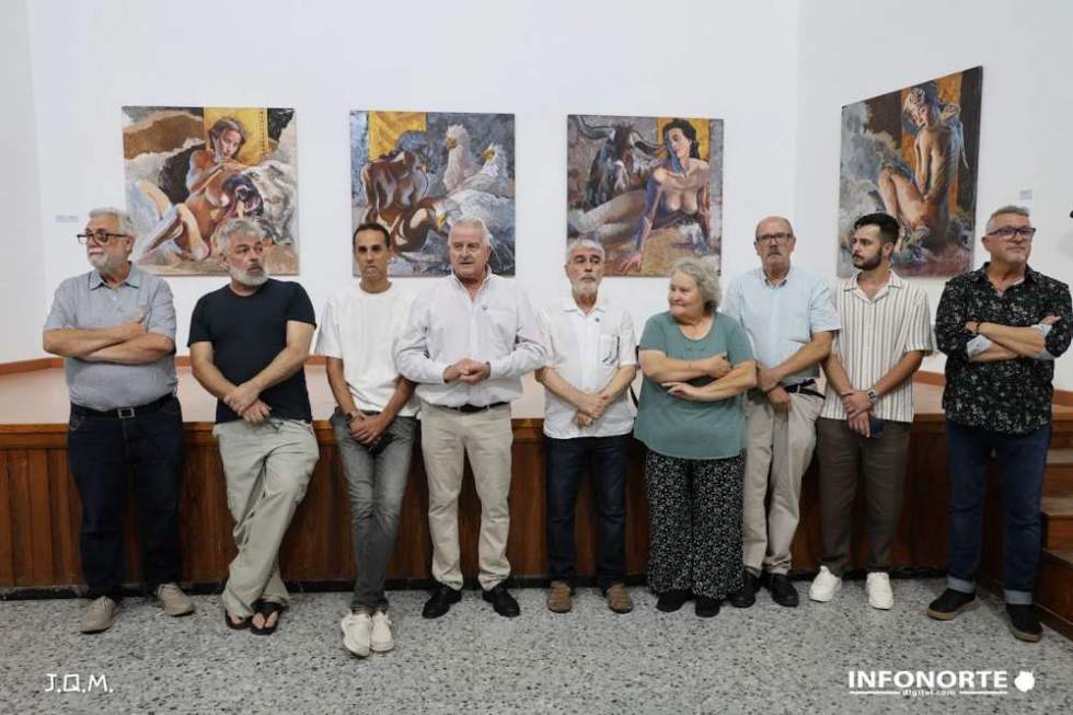 Diálogos al Norte reúne en el Liceo de Firgas la diversidad de la figuración y el arte contemporáneo (fotos y vídeo)